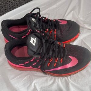 Nike Air Max Black Pink Running Sneakers Women’s Size (8.5) Athletic Shoes